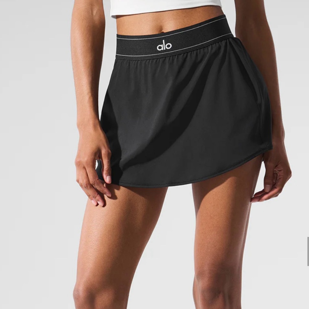 Alo Match Point Tennis skirt size XS Black